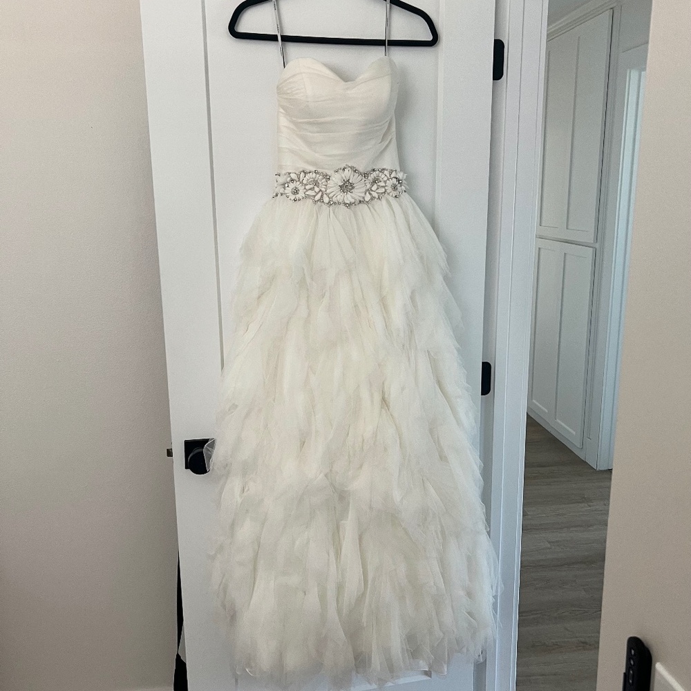 Martina Liana Wedding Dress |  Like New & Professionally Dry Cleaned & Preserved